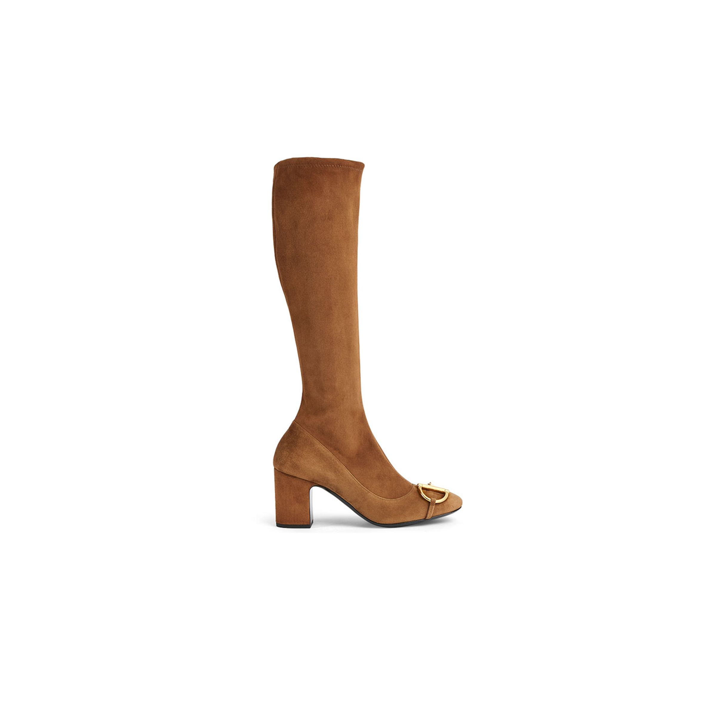 GUCCI WOMEN'S BOOT WITH HALF HORSEBIT  